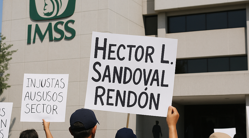 Exigen comparecencia de titular de IMSS por protestas