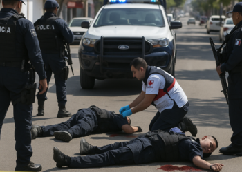 Balean a policías por Aeropuerto de Mazatlán; hay 2 heridos