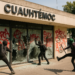Vandalizan manifestantes la Alcaldía Cuauhtémoc