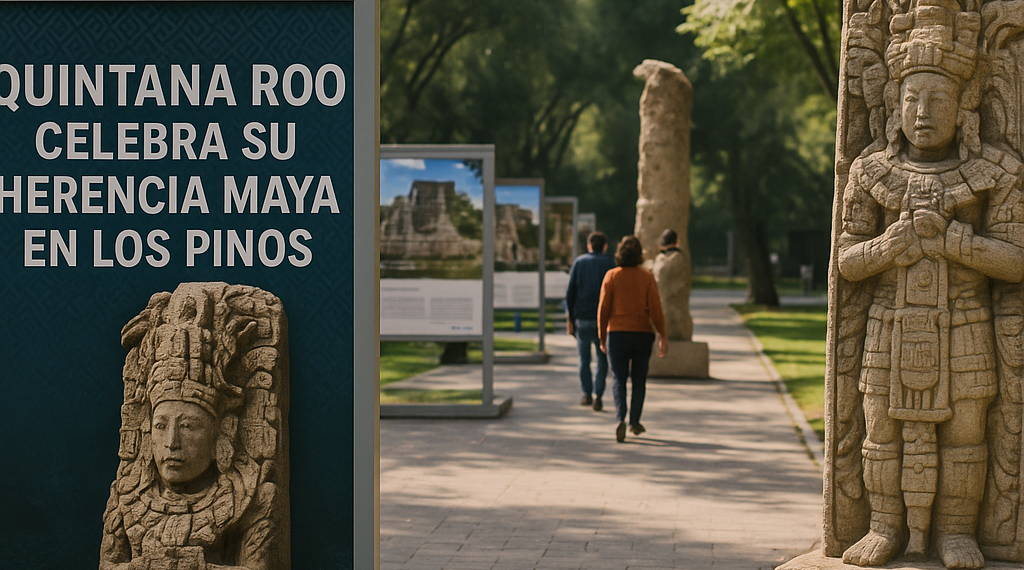 Quintana Roo comparte con orgullo su cultura viva y cosmovisión maya en Los Pinos