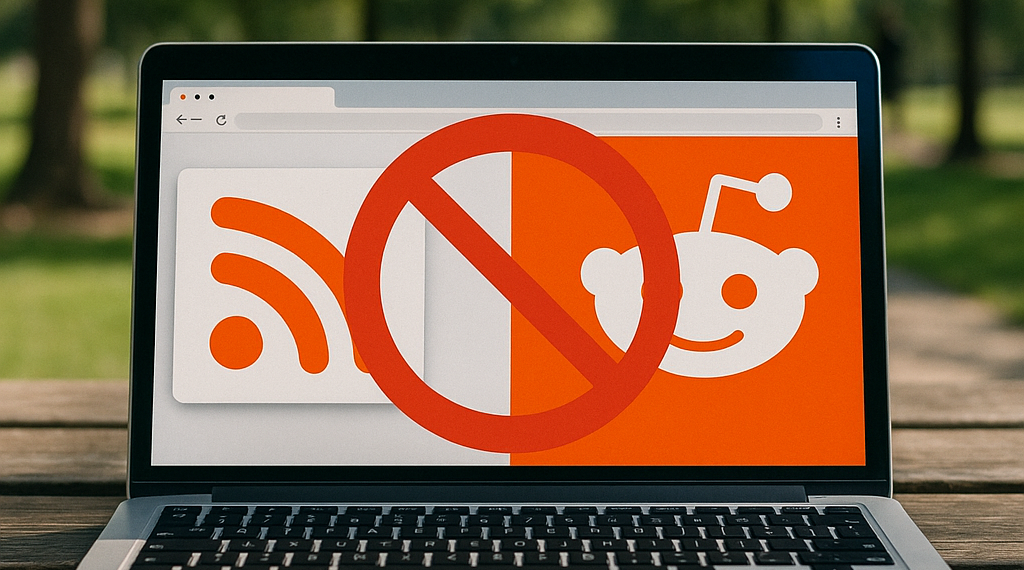 distorted reddit logo