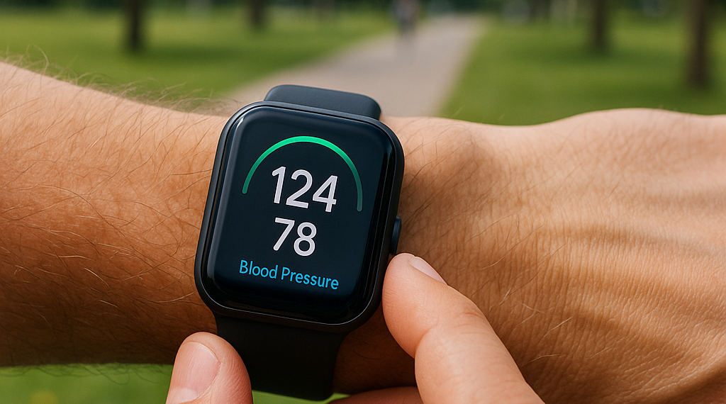 Un smartwatch que mide presión arterial, sin ser dispositivo médico