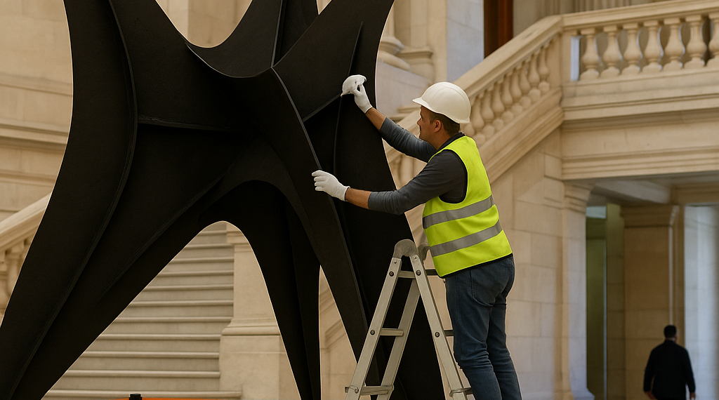 Calder Sculpture (His Last Work) Is Restored To US Senate Office Building