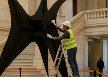 Calder Sculpture (His Last Work) Is Restored To US Senate Office Building