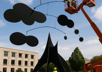 It Was Challenge After Challenge To Get Calder’s Clouds Back In Place At The Senate Office Building