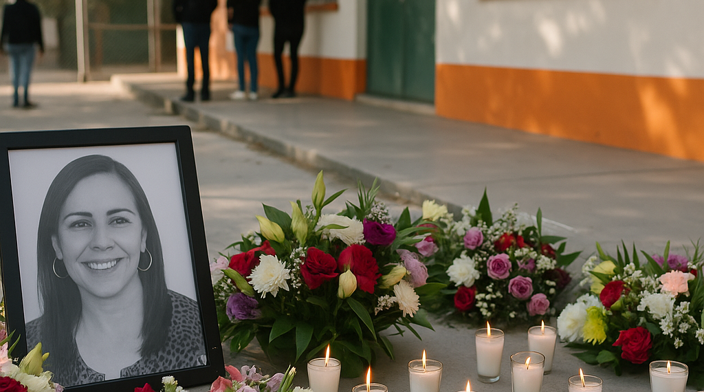 Velan a maestra asesinada en ataque en escuela de Torreón