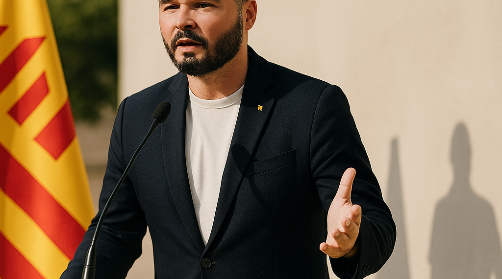 Gabriel Rufián encabeza la lista de ERC para las elecciones pero no descarta alianzas con otros partidos: "No voy a entrar en culebrones"
