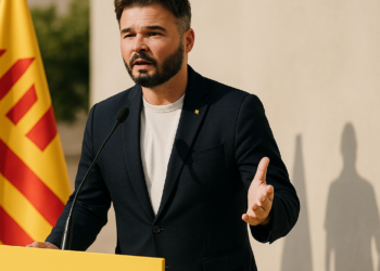 Gabriel Rufián encabeza la lista de ERC para las elecciones pero no descarta alianzas con otros partidos: "No voy a entrar en culebrones"