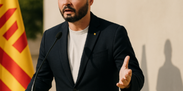Gabriel Rufián encabeza la lista de ERC para las elecciones pero no descarta alianzas con otros partidos: "No voy a entrar en culebrones"