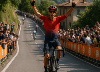 Seixas también destroza montañas: récord en Civiglio para conquistar Il Lombardia