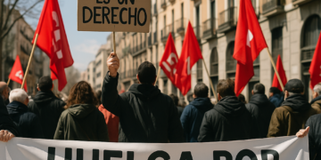 Sindicatos españoles convocan a huelga general por la vivienda el 11 de noviembre