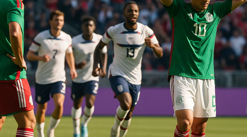 Viven 'Tala' y Tri noche de espanto y cae goleado por EU