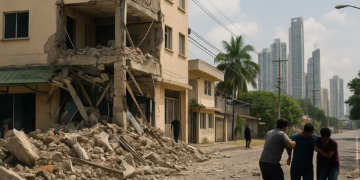 Terremoto en Panamá de magnitud 7.7 deja al menos dos heridos y edificios colapsados