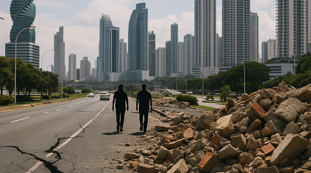 Sacude sismo de magnitud 8 a Panamá