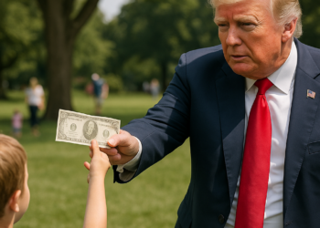 Ahora anuncia Trump Dls. mil para los niños