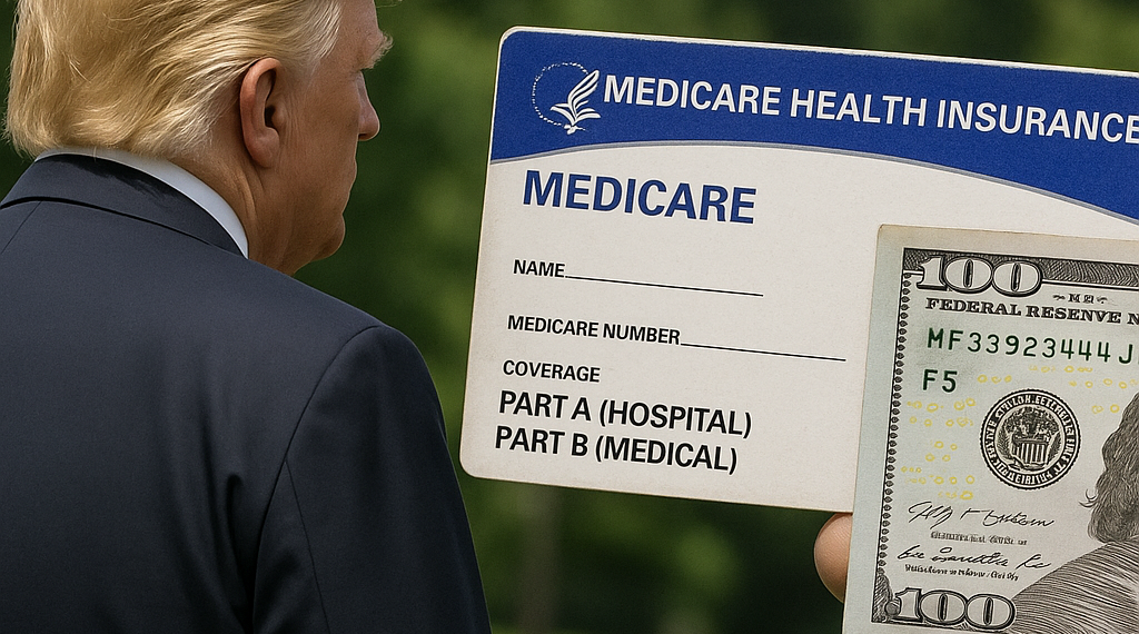 Dará Trump 100 dólares a beneficiarios de Medicare