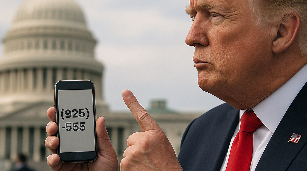 Trump publica el número de móvil de un senador de su partido que no apoya una ley para eliminar el cambio de hora