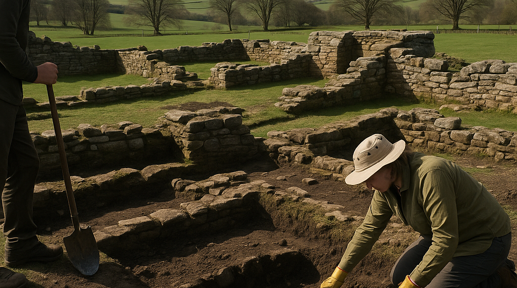 Un voluntario y una arqueóloga descubrieron en Escocia uno de los monasterios medievales más importantes de Gran Bretaña