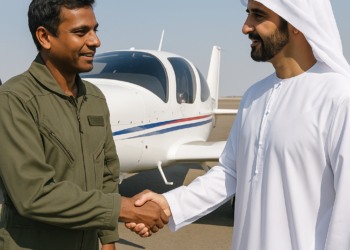 El viceprimer ministro emiratí visitó al piloto indio de Flydubai en el hospital: “Personifica los más altos grados de valentía”
