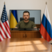 Zelenski afirma que EU quiere negociaciones trilaterales con Rusia en octubre