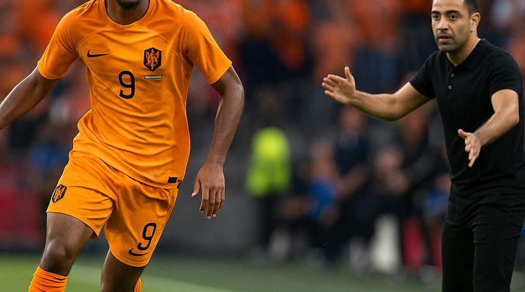Zirkzee rescata a Xavi y mantiene a su 'Oranje' invicta