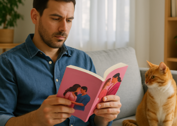 Literary Hub » Can romance novels solve the straight man reading crisis?